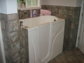 walk-in tub